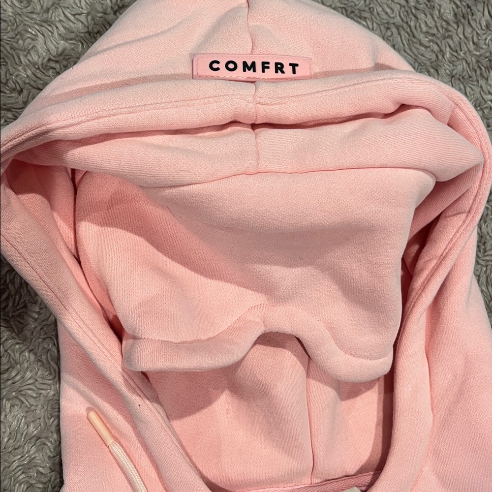 Comfrt Pink Hoodie and Sweatpants Set